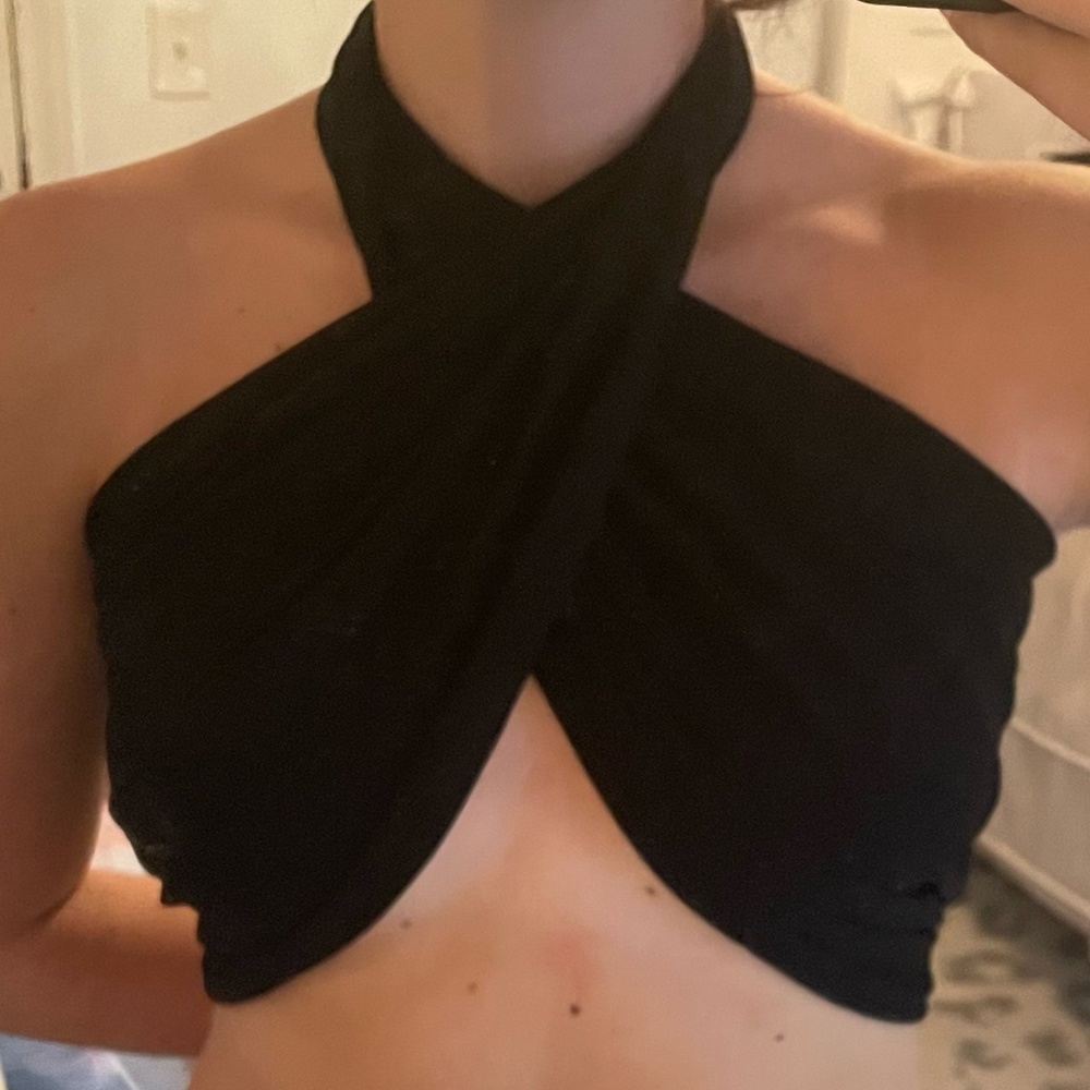 Princess Polly Cross Halter Top